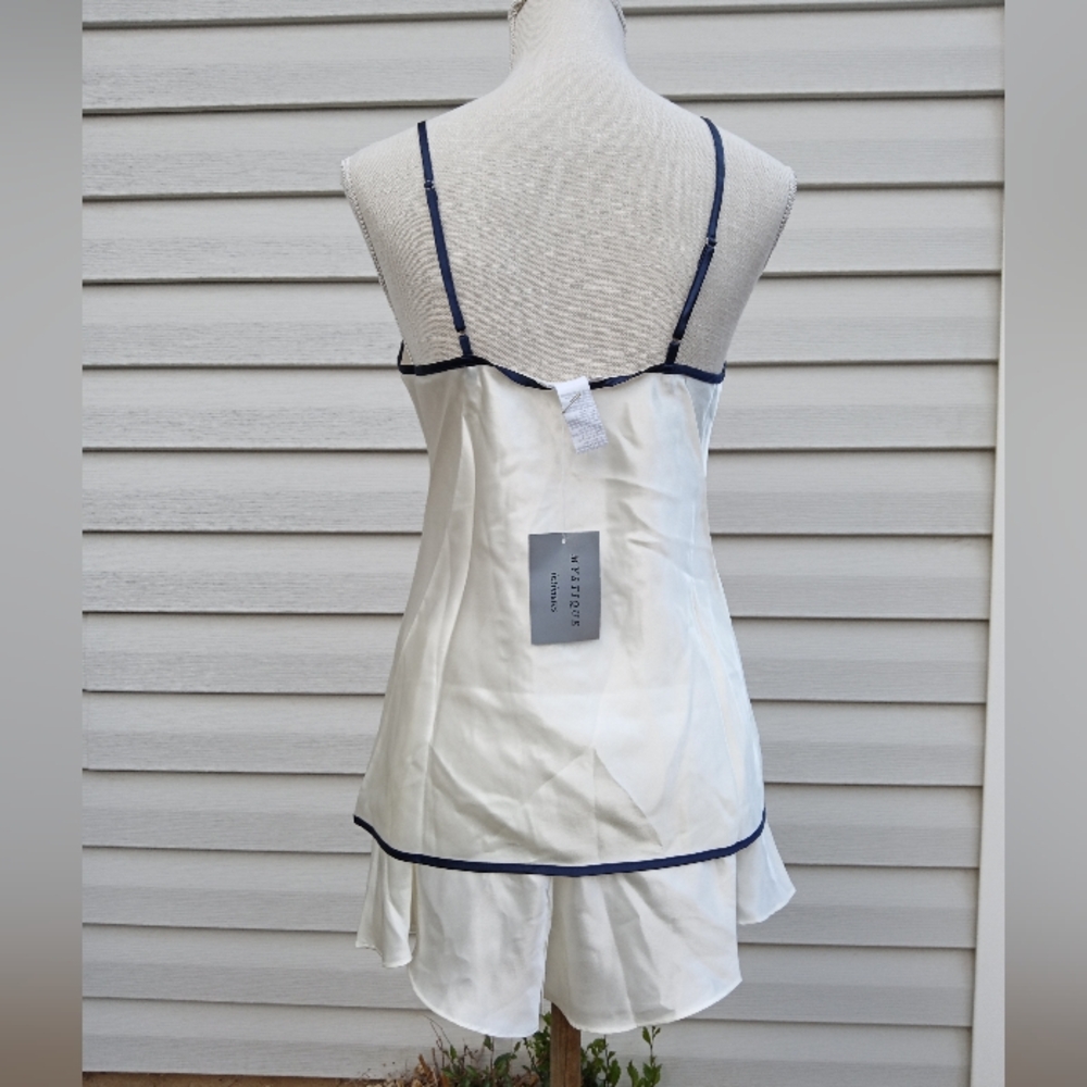 NWT Vintage 2-piece Lingerie set, Asian Style. Elastic Shorts. Multiple sizes - Picture 2 of 6